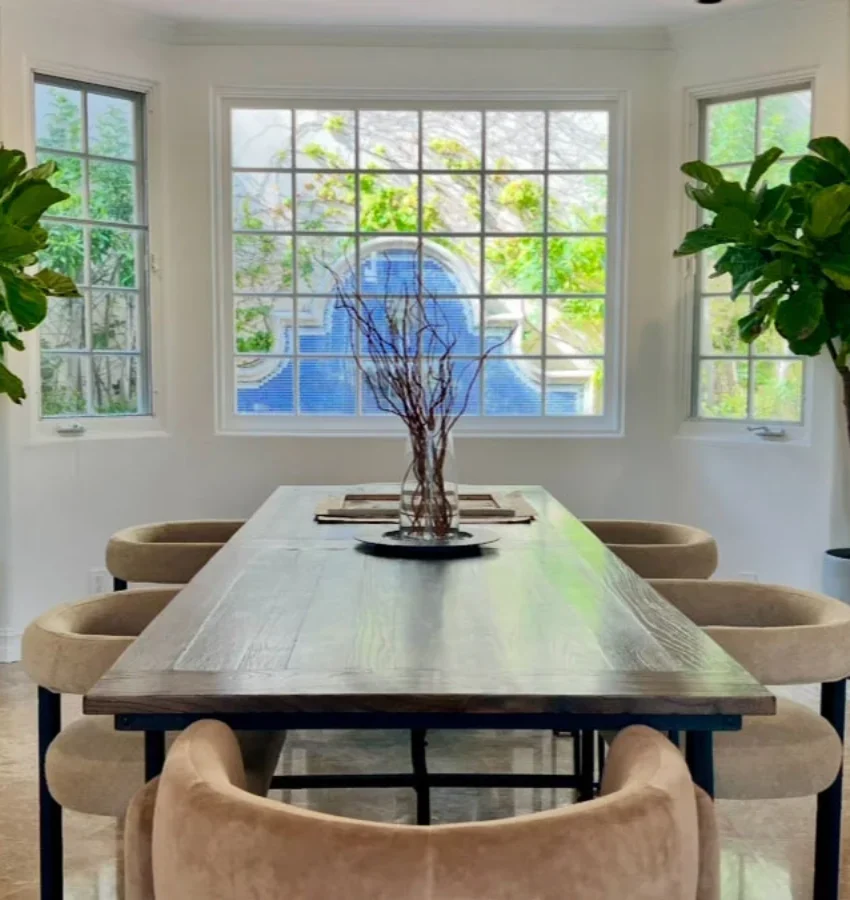 Astral Villa dining room