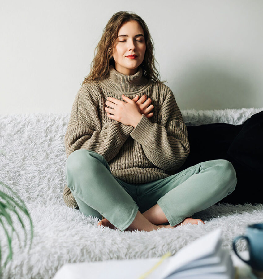 Woman in holistic therapy in Los Angeles, CA