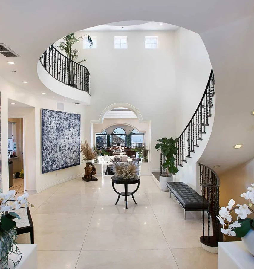 Entryway of the PEAK Estate