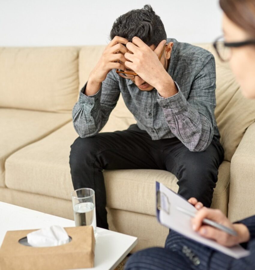 Man seeking help from bipolar disorder and addiction treatment in Los Angeles, CA Man seeking help from bipolar disorder and addiction treatment in Los Angeles, CA