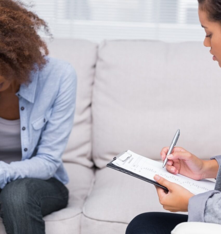 woman suffering from her bipolar disorder woman suffering from her bipolar disorder