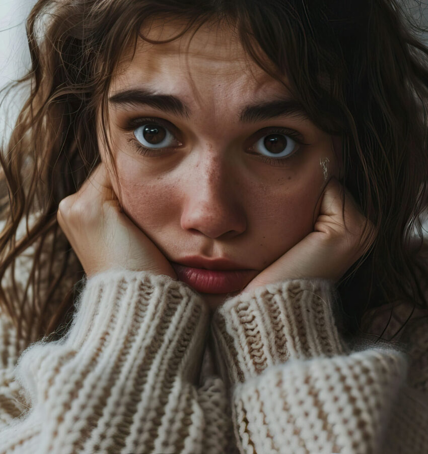 Woman seeking mental health care for depression and addiction in Los Angeles, CA Woman seeking mental health care for depression and addiction in Los Angeles, CA